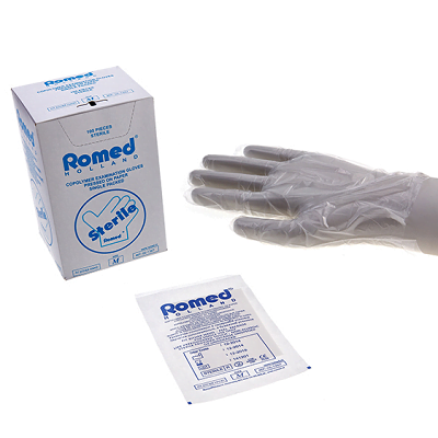 Romed Copolymer Gants sans latex-sterile