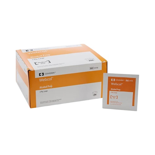 Webcol Alcohol Prep Pads Webcol Alcohol Prep Pads | 200 pièces – Image 1